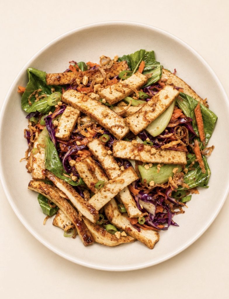 Tofu Salad with Gochujang Dressing 🇰🇷