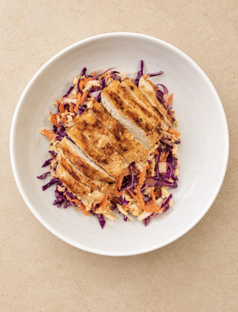 BBQ Chicken & Crunchy Slaw 🇯🇵